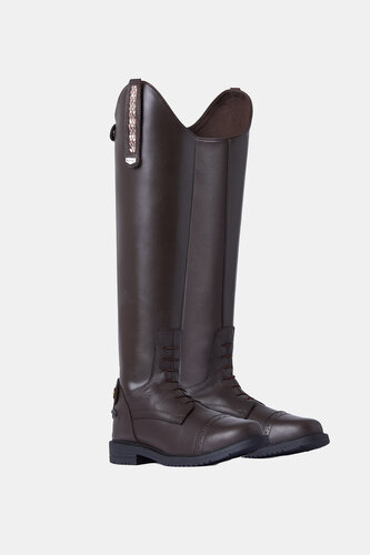 Horze Jezdecké vysoké boty Verona Tmavě hnědá 37 R