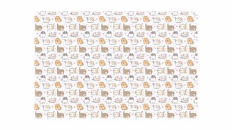 Podkład na biurko 58x38 kittens