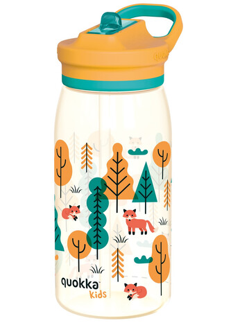 Dětská tritanová láhev Glow, 580ml, Quokka, liška