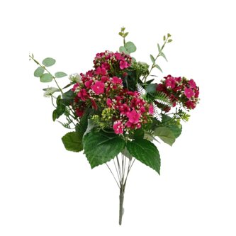 Hortenzie kytice fuchsiová  LY014 fuchsiová