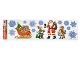 Okenní fólie 160x580mm, Santa,různé,mix barev