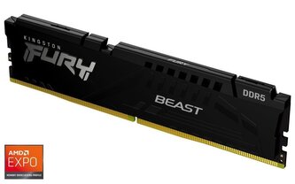 Kingston FURY Beast EXPO DDR5 32GB 6400MHz CL32 1x32GB Black