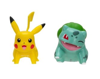 Pokémon Battle Figure Pack - Pikachu & Bulbasaur