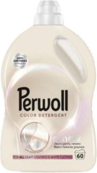 Perwoll prací gel Renew Light Colors 60 dávek, 3L
