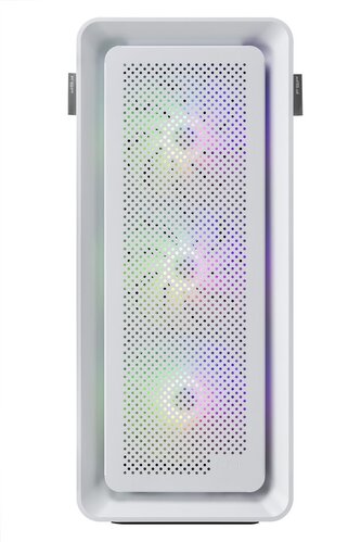 Fortron CUT593P Big Tower Transpar. Bílá