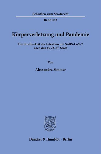 Körperverletzung und Pandemie