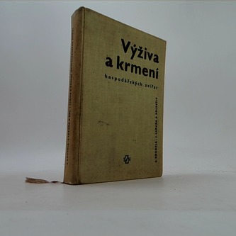 Výživa a krmení hospodářských zvířat