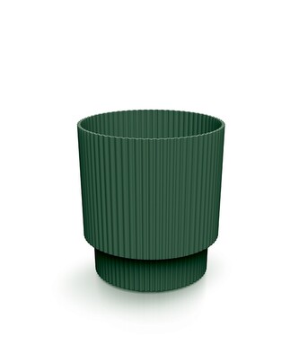 Květináč MILLA VII tmavě zelený, varianta 12,8 cm