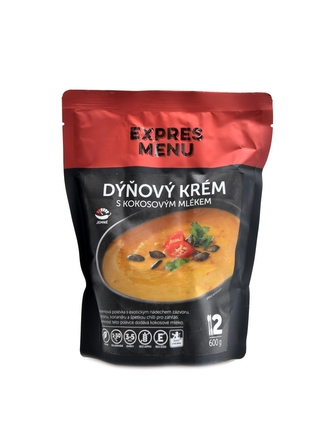Expres menu - Dýňový krém s kokosovým mlékem 600 g