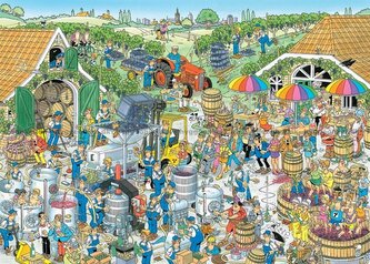 JUMBO Puzzle JvH Vítězné víno 1000 dílků