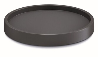 Pojízdná podložka Mobile Saucer Round antracit, varianta 29,2 cm