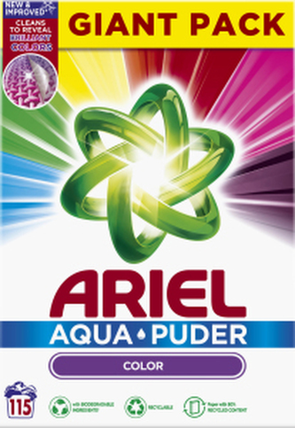 Prací prášek Ariel - color, 100 pracích dávek