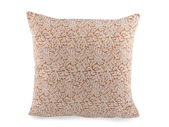 Povlak na polštář s vetkaným vzorem 45x45 cm - 2 ks - 2 béžová