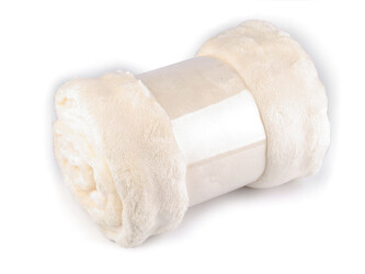 Deka bubble fleece 150x200 cm - 1 ks - 1 krémová světlá