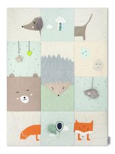 Hrací deka MoMi VOLPI patchwork