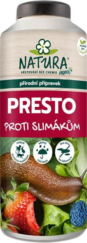 Přípravek Agro  NATURA PRESTO na slimáky 920 g