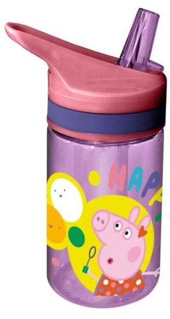 Bidon 400 ml Tritan Świnka Peppa, Kids