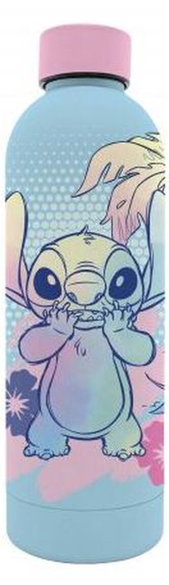 Bidon ze stali nierdzewnej z nadrukiem 3D 500ml Stitch, Kids