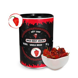 Naga Bhut Jolokia sušené papričky 10 g