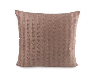 Povlak na polštář velvetový 45x45 cm - 2 ks - 1 béžová tmavá