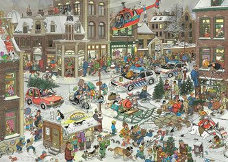 JUMBO Puzzle JvH Vánoce 1000 dílků
