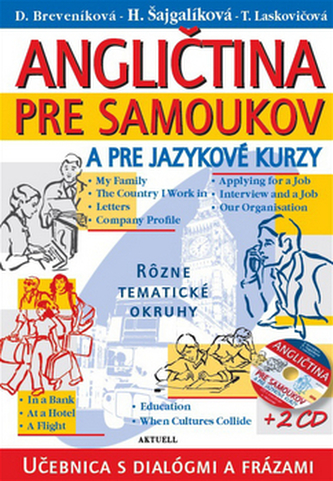 Angličtina pre samoukov a jazykové kurzy + 2 CD