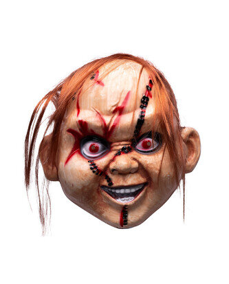 Carnival toys Maska hororové postavy s vlasy