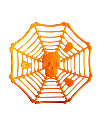 Carnival toys Halloweenský košík 27 cm oranžový