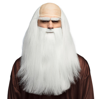 Boland Paruka s pleší stařec s vousy a obočím