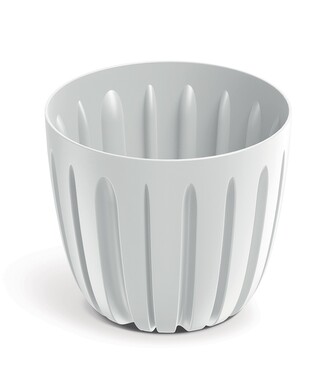 Květináč WARIO - bílá 13,8 cm