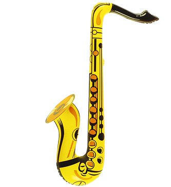 Widmann Nafukovací saxofon žlutý
