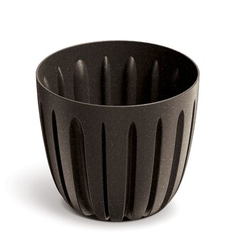 Květináč WARIO ECO WOOD - káva ECO 13,8 cm