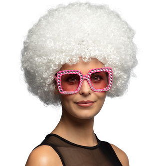 Boland Paruka afro bílá XL