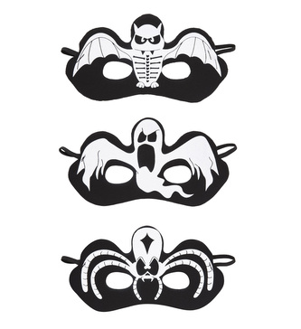 Widmann Škraboška Halloween černá