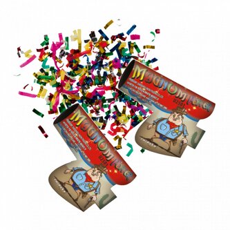 Triplex Konfety párty pistole 4 ks