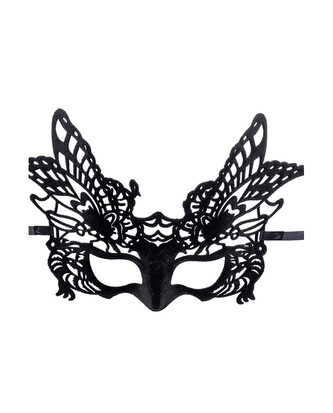 Carnival Toys Sametová škraboška Motýl