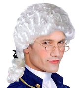 Widmann Paruka barokní bílá Markýz