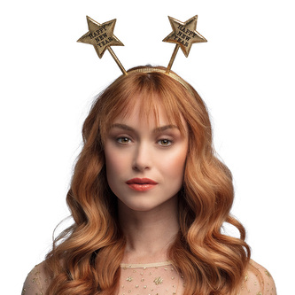 Boland Čelenka 'Happy New Year' zlatá