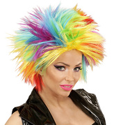 Widmann Paruka dámská duhová punk