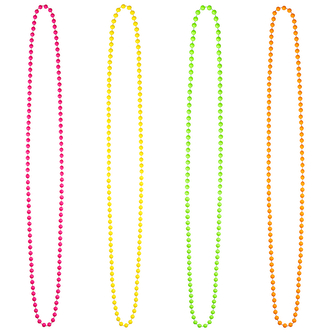 Boland Náhrdelník barevné korálky 4ks