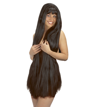 Widmann Paruka černá dlouhá maxi