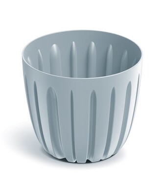 Květináč WARIO - světle šedá 13,8 cm
