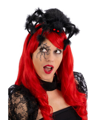 Carnival Toys Čelenka s chlupatým pavoukem