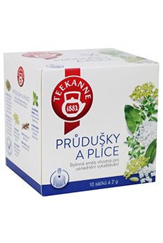 Čaj Teekanne Průdušky a plíce, bylinný 10sacc