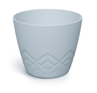 Květináč ARECO - světle šedá 19,8 cm