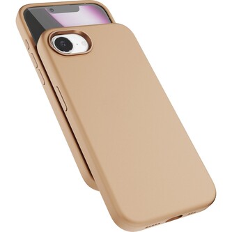 Epico Mag+ silikonový kryt pro iPhone 16e pouštní titanový