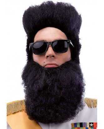 Carnival Toys Černý plnovous Diktátor