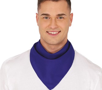 Fiestas Guirca Šátek modrý jednobarevný