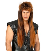 Widmann Paruka rocker dlouhá strakatá