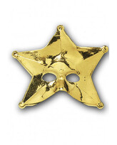 Carnival Toys Zlatá škraboška hvězda